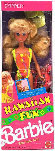 Barbie Hawaiian Fun Skipper Doll Mattel 1990 #5942