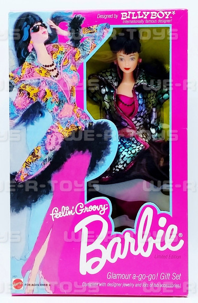 Feelin' Groovy Barbie Designed by Billy Boy 1986 Mattel 3421 NRFB