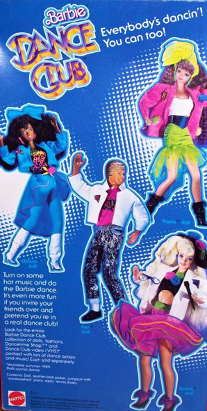 Barbie Dance Club Ken Doll 1989 Mattel 3511