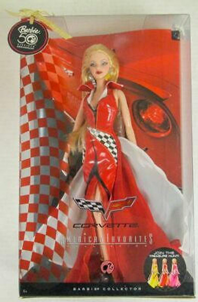 Barbie Corvette Barbie Doll American Favorites Series Pink Label 2009 Mattel P5247 