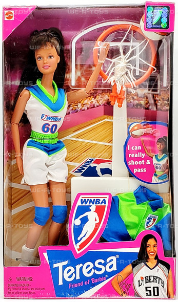 WNBA Teresa Friend of Barbie Doll 1998 Mattel 20350