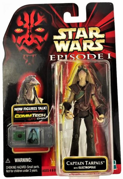 Star Wars Episode I The Phantom Menace Captain Tarpals CommTech Action Figure