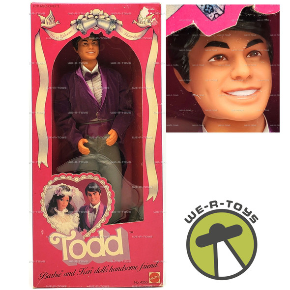 Barbie & Friends Handsome Groom Todd Doll Mattel 1982 #4253