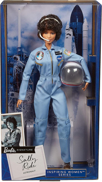 Barbie Sally Ride Astronaut Barbie Doll Inspiring Women Series 2019 Mattel FXD77 