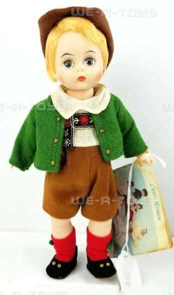 Madame Alexander 8" Tyrolean Boy #799 BKW with Tag & Stand 1973 NEW