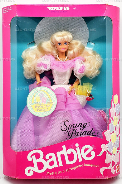 Barbie Spring Parade Doll Toys R Us Limited Edition 1991 Mattel 7008