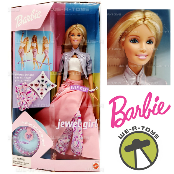 Jewel Girl Barbie Doll with Ever-Flex Waist 2000 Mattel 28066
