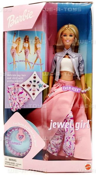 Jewel Girl Barbie Doll with Ever-Flex Waist 2000 Mattel 28066