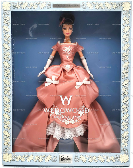 Barbie Wedgwood Doll Limited Edition Pink Dress 2000 Mattel No. 50823