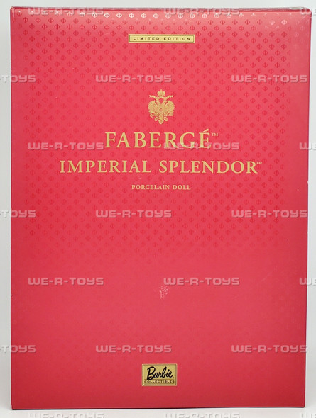 Barbie Fabergé Imperial Splendor Porcelain Doll 2000 Mattel No. 27028