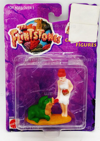 The Flintstones Movie Wilma Feeding The Pigasaurus Figure Mattel 1993 No. 65905