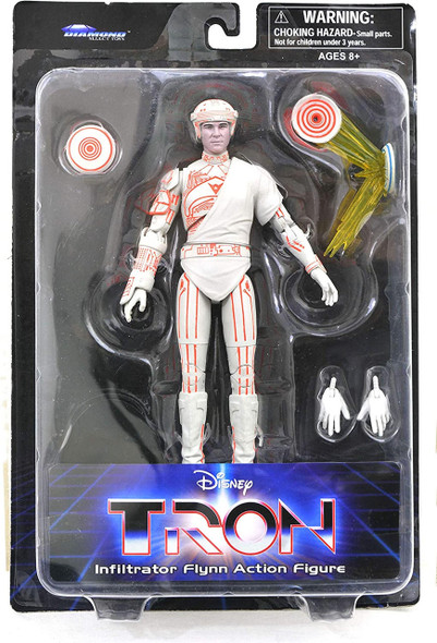 Disney's Tron Infiltrator Flynn 7" Scale Action Figure Diamond Select Toys