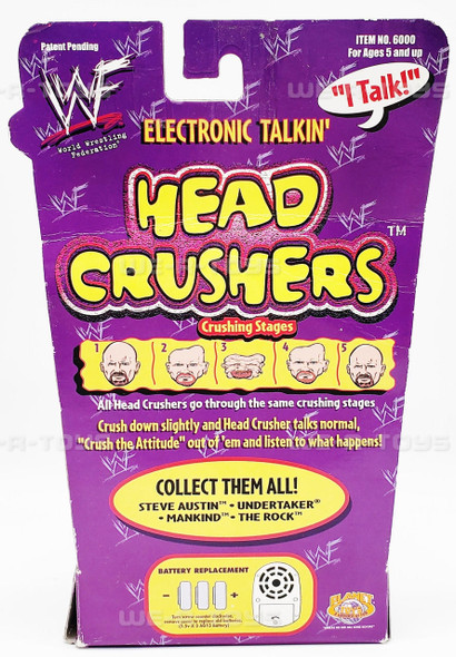 WWF Head Crushers Undertaker Toy Planet Toys 1999 NEW