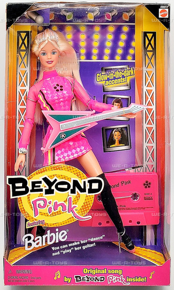 Beyond Pink Barbie Doll with Cassette 1998 Mattel 20017