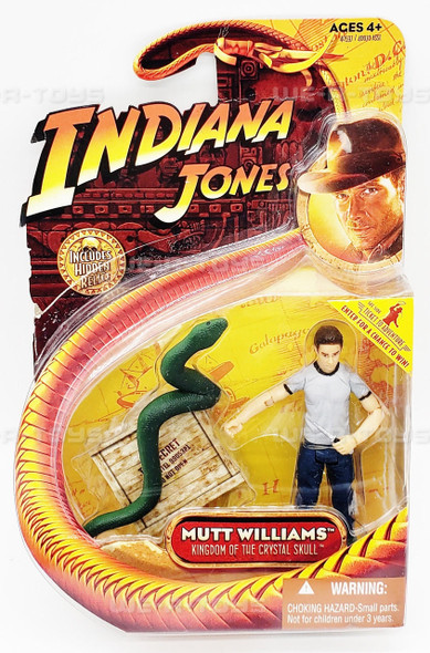 Indiana Jones Kingdom of the Crystal Skull Mutt Williams Figure Hasbro #30769 NEW