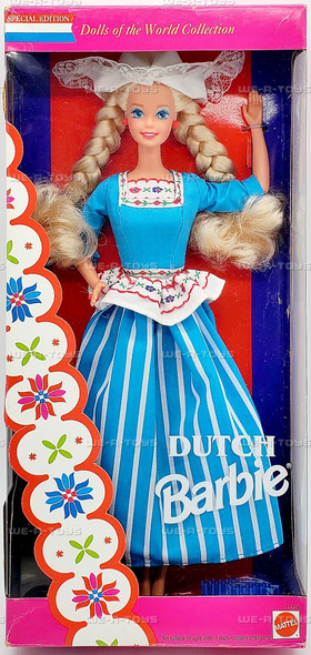 Dutch Barbie Dolls of the World Special Edition 1993 Mattel 11104