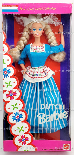 Dutch Barbie Dolls of the World Special Edition 1993 Mattel 11104
