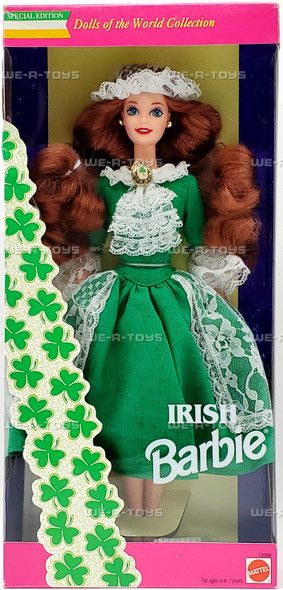 Irish Dolls of the World Special Edition Barbie Doll 1994 Mattel 12998