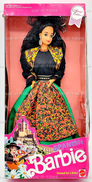 Spanish Barbie Dolls of the World 1991 Mattel 4963