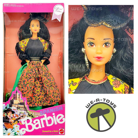 Spanish Barbie Dolls of the World 1991 Mattel 4963