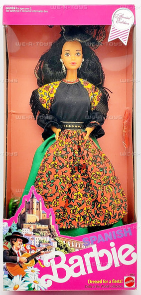 Spanish Barbie Dolls of the World 1991 Mattel 4963