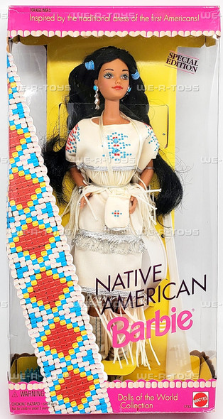 Native American Barbie Special Edition Dolls of the World 1992 Mattel 1753