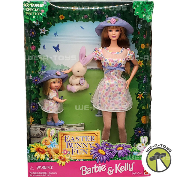 Easter Bunny Fun Barbie & Kelly Special Edition Gift Set 1998 Mattel 21720