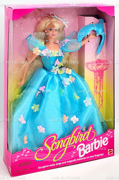 1995 Songbird Barbie Doll with Real Singing Songbird Mattel 14320