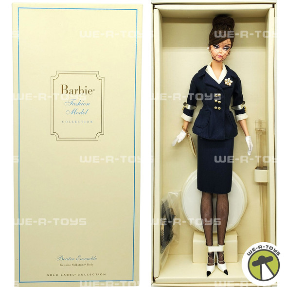 Boater Ensemble Barbie Doll Genuine Silkstone Gold Label BFMC Mattel X8265