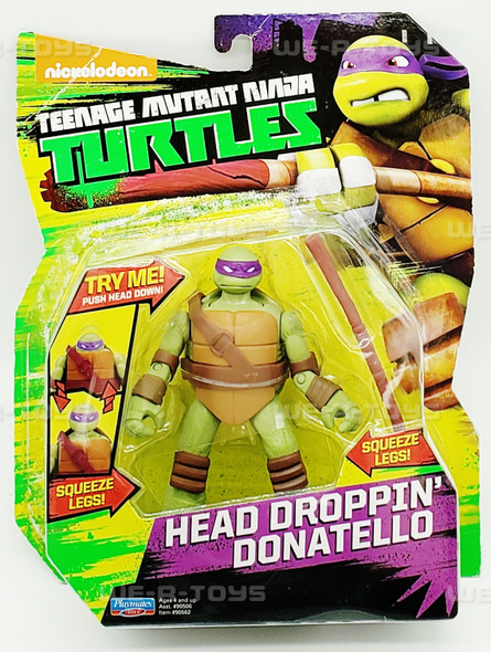 Teenage Mutant Ninja Turtles Head Droppin' Donatello Figure Playmates #90562 NEW