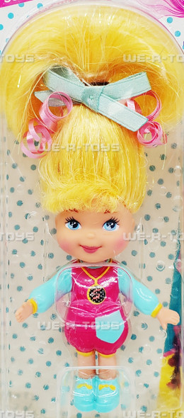 Li'l Secrets Yellow Hair Blue Bow Doll Mattel 1993 #69003 NEW