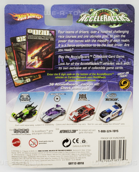 Hot Wheels AcceleRacers RD-06 Car Mattel 2004 #G8112 NEW