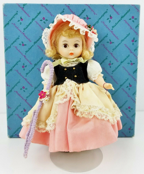 Madame Alexander Storybook 8" BK Bo Peep Doll #783 w/ Shepherd's Crook NEW 2