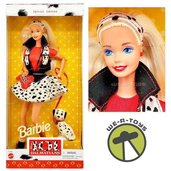 Disney's 101 Dalmatians Special Edition Barbie Doll 1997 Mattel 17248