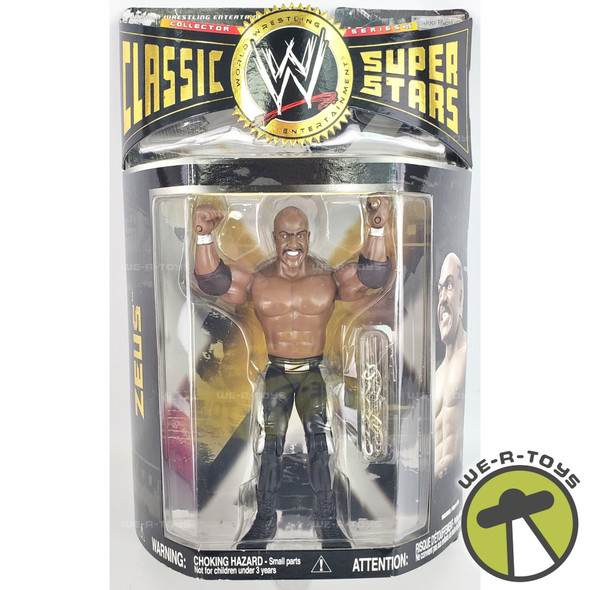 WWE Classic SuperStars Series 15 Zeus Action Figure Jakks Pacific 2007