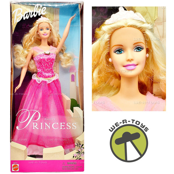 Pretty Princess Barbie Doll 2001 Mattel No. 52771
