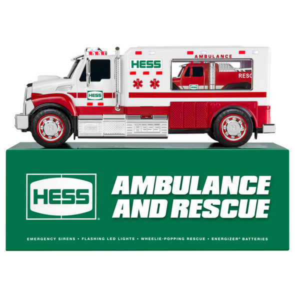 2020 Hess Ambulance and Rescue Toy Truck