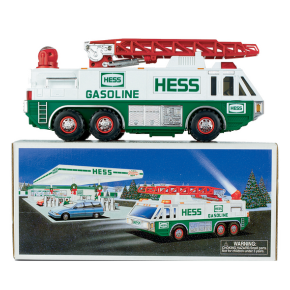 1996 HESS Emergency Ladder Fire Truck by Hess