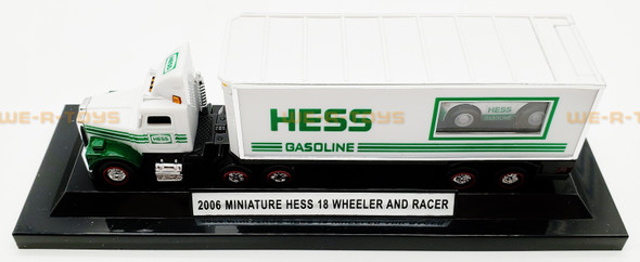 2006 Miniature Hess 18 Wheeler and Racer