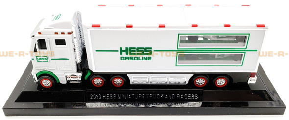 2013 Hess Miniature Gasoline Truck and Racers Diecast Vehicle