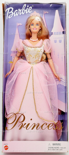 Princess Barbie Doll 1999 Mattel 23474