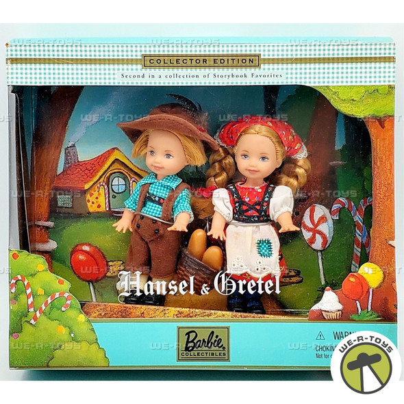 Hansel & Gretel Tommy and Kelly Barbie Doll Set 2000 Mattel 28535