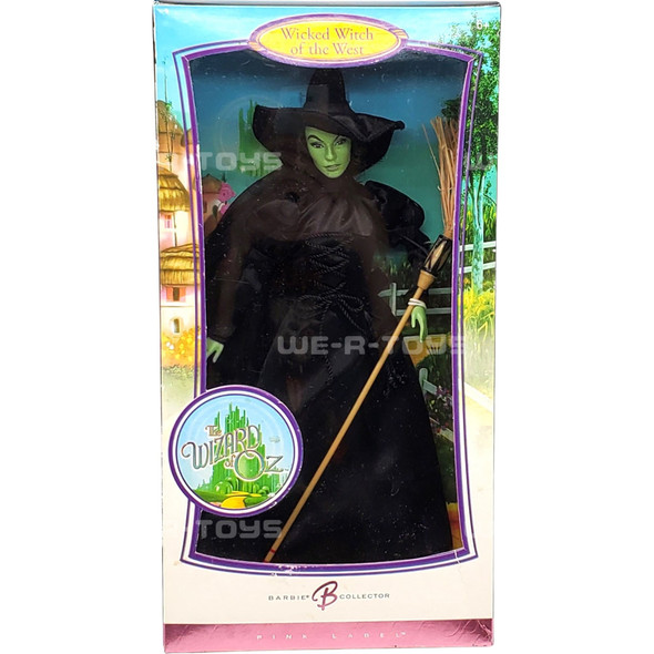 The Wizard of Oz Wicked Witch of the West Barbie Doll 2006 Mattel K8685