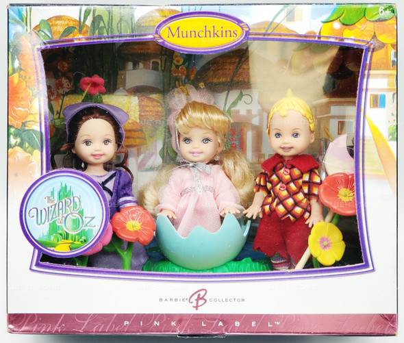 The Wizard of Oz Munchkins Kelly and Tommy Dolls 2006 Mattel No. K9413 The Wizard of Oz Munchkins Kelly and Tommy Dolls 2006 Mattel No. K9413