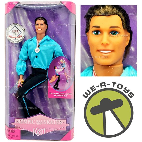 Olympic USA Skater Ken Barbie Doll 1997 Mattel 18502