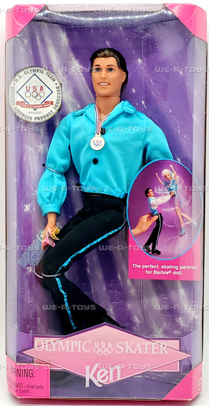 Olympic USA Skater Ken Barbie Doll 1997 Mattel 18502