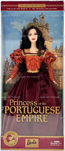 Dolls of the World Princess of the Portuguese Empire Barbie 2002 Mattel 56217