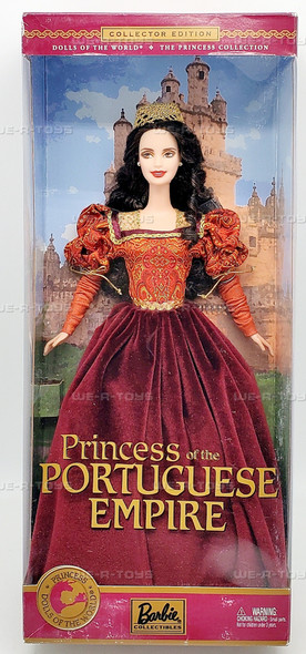 Dolls of the World Princess of the Portuguese Empire Barbie 2002 Mattel 56217