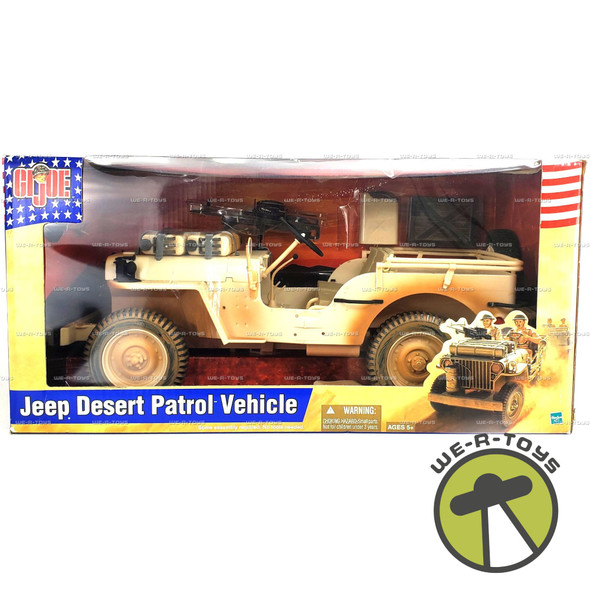 GI Joe Classic Collection Willys Jeep Vehicle Hasbro 2001 No