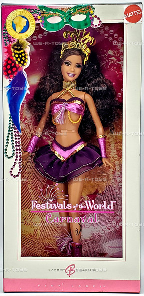 Festivals Of The World Carnaval Barbie Doll 2005 Mattel J0927